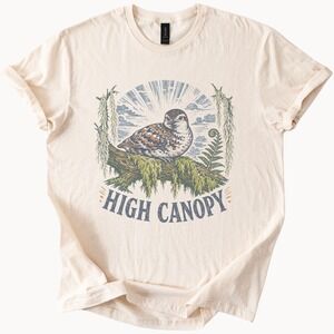 Engraved Style Bird Boho Vintage Style Shirt